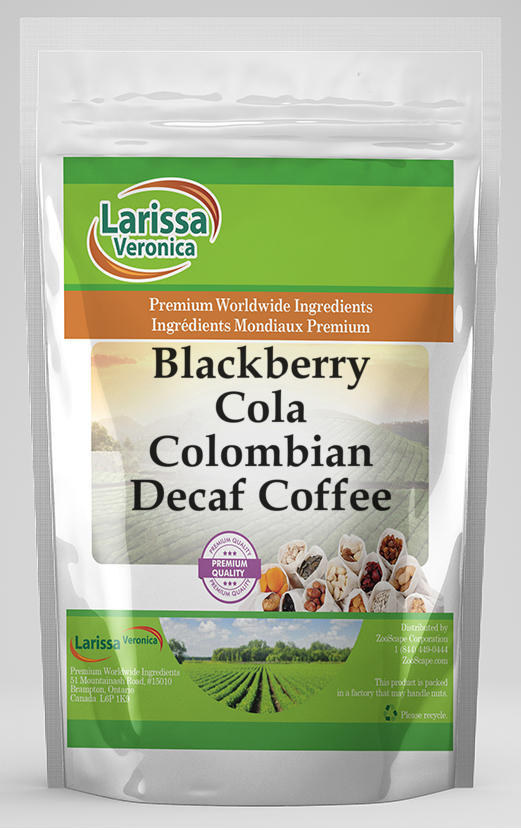 Blackberry Cola Colombian Decaf Coffee