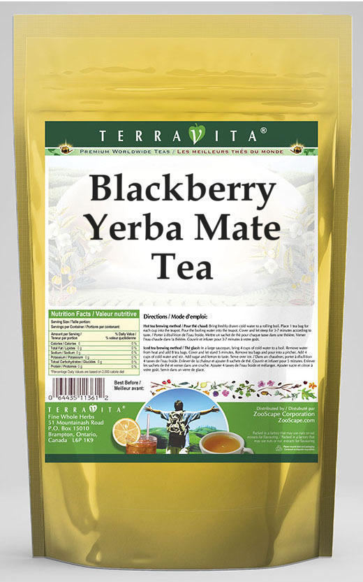 Blackberry Yerba Mate Tea