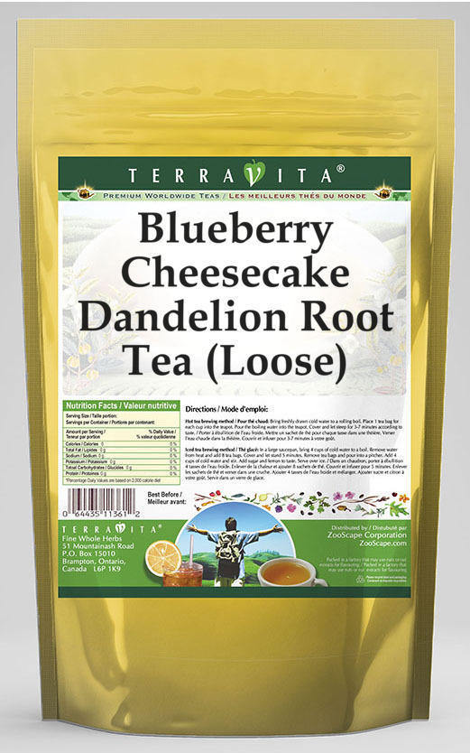 Blueberry Cheesecake Dandelion Root Tea (Loose)