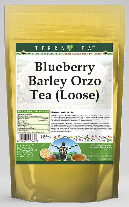 Blueberry Barley Orzo Tea (Loose)