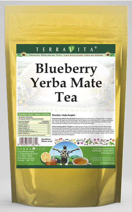 Blueberry Yerba Mate Tea