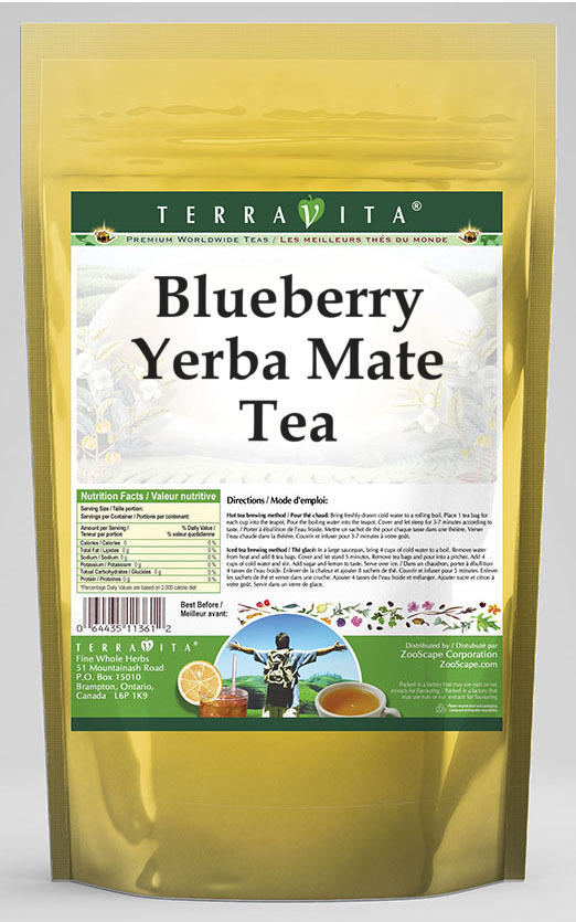 Blueberry Yerba Mate Tea