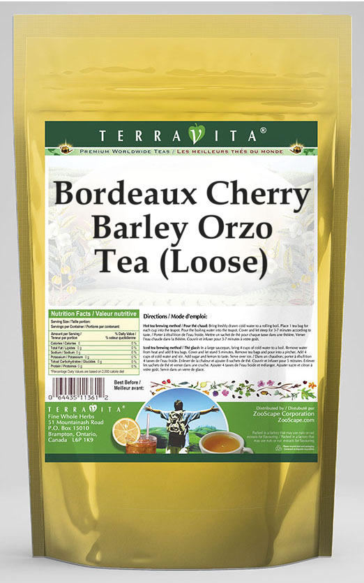 Bordeaux Cherry Barley Orzo Tea (Loose)