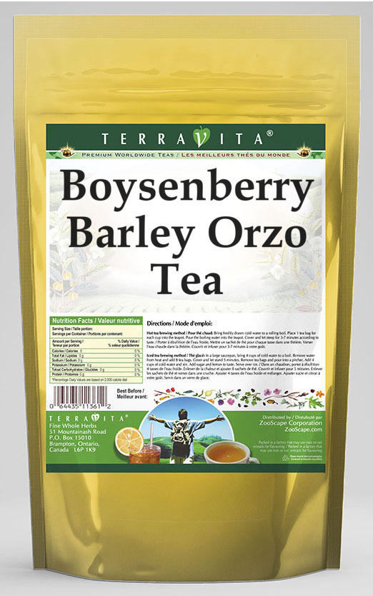 Boysenberry Barley Orzo Tea