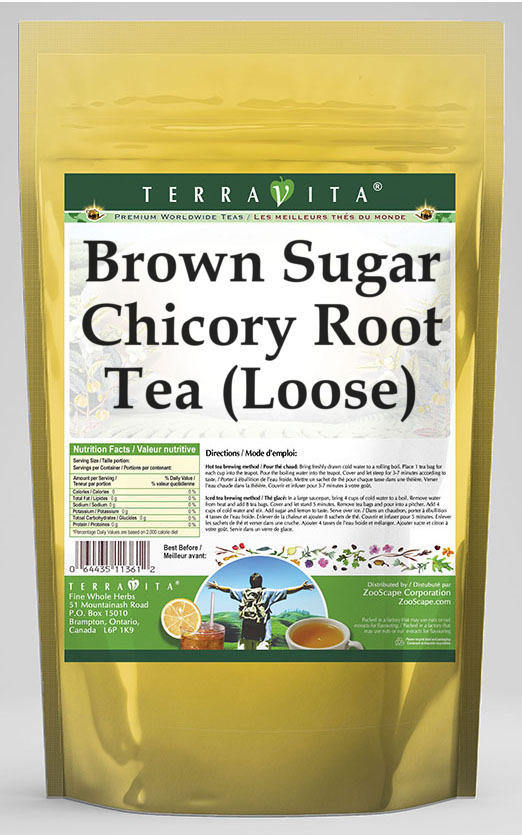 Brown Sugar Chicory Root Tea (Loose)