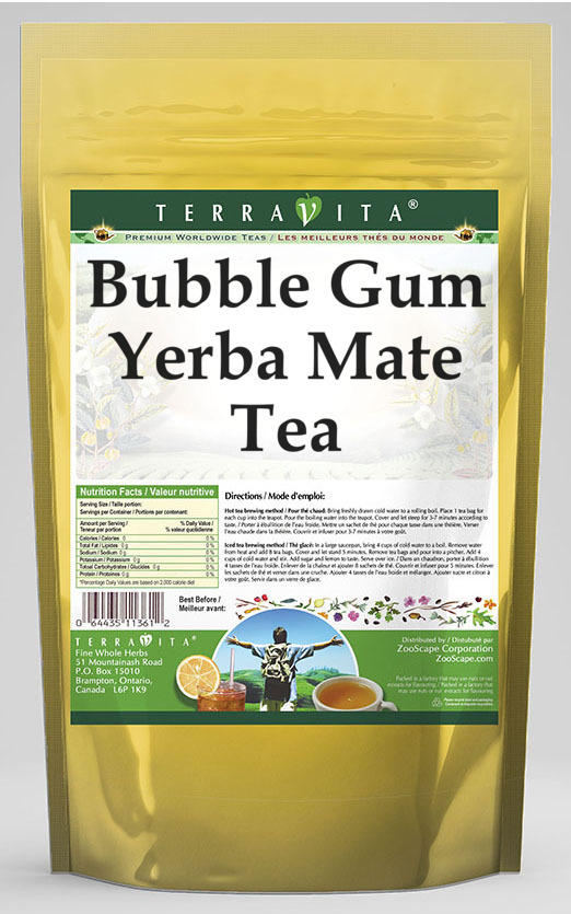 Bubble Gum Yerba Mate Tea