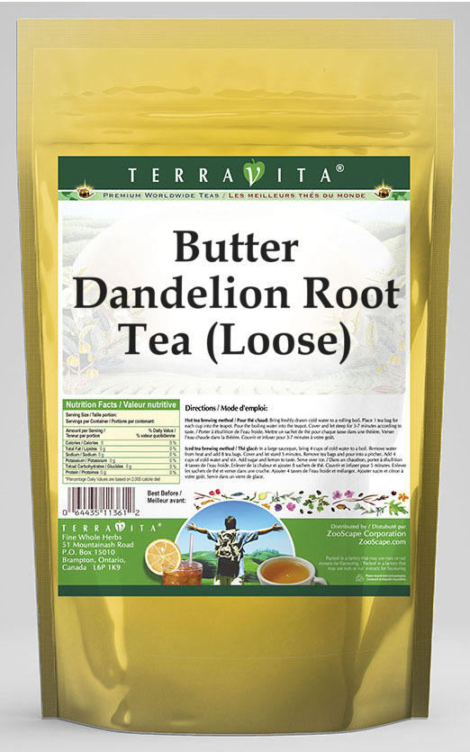 Butter Dandelion Root Tea (Loose)