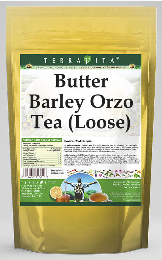 Butter Barley Orzo Tea (Loose)