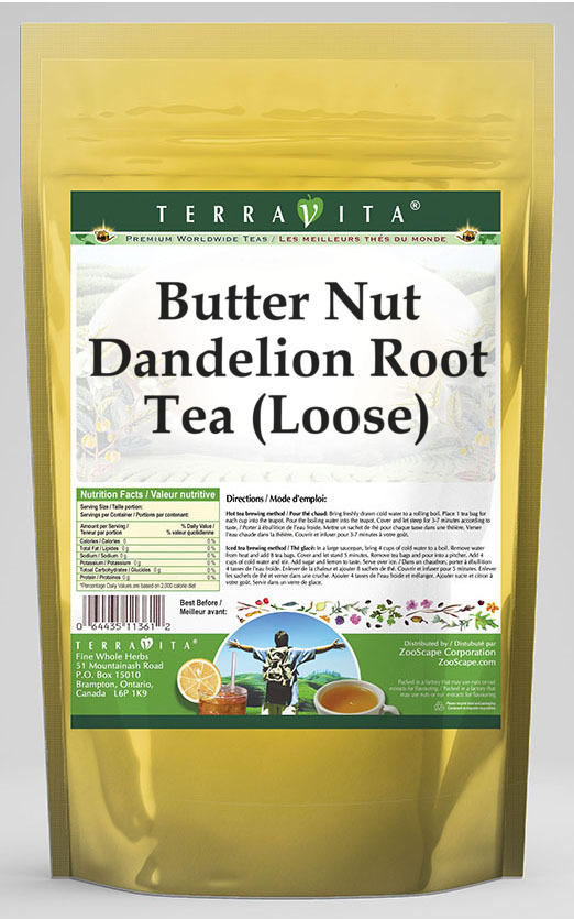 Butter Nut Dandelion Root Tea (Loose)