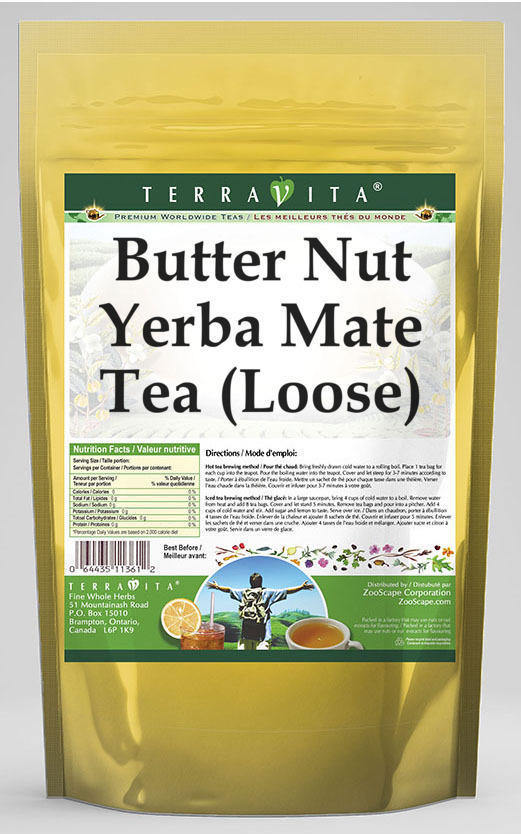 Butter Nut Yerba Mate Tea (Loose)