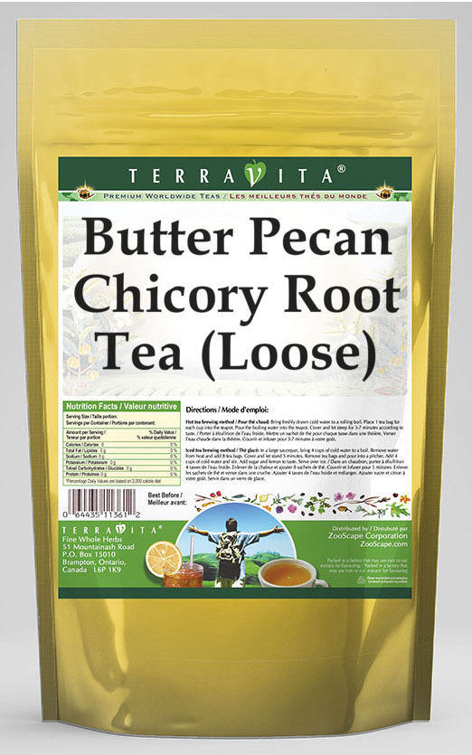 Butter Pecan Chicory Root Tea (Loose)