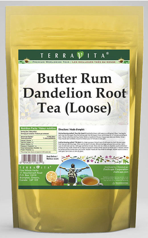 Butter Rum Dandelion Root Tea (Loose)