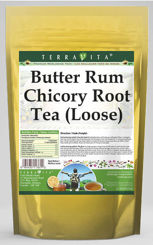 Butter Rum Chicory Root Tea (Loose)