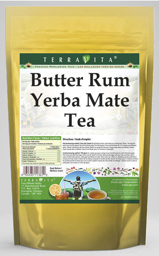 Butter Rum Yerba Mate Tea