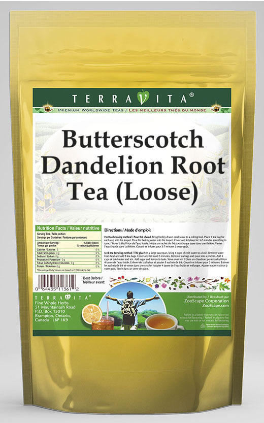 Butterscotch Dandelion Root Tea (Loose)