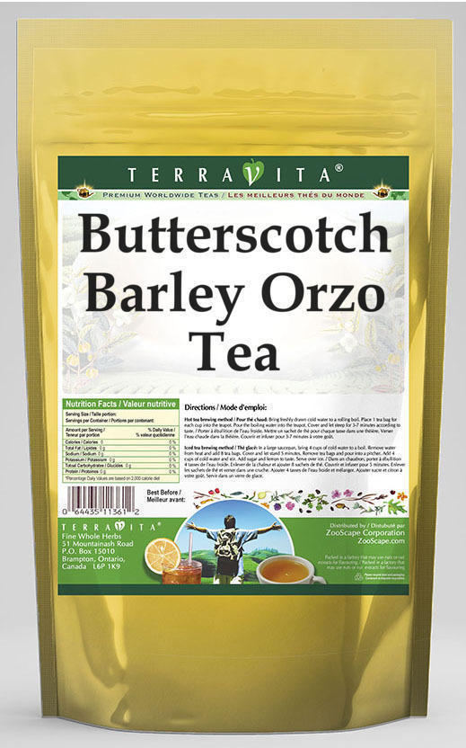 Butterscotch Barley Orzo Tea