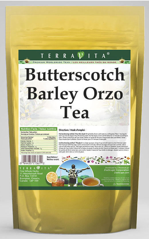 Butterscotch Barley Orzo Tea