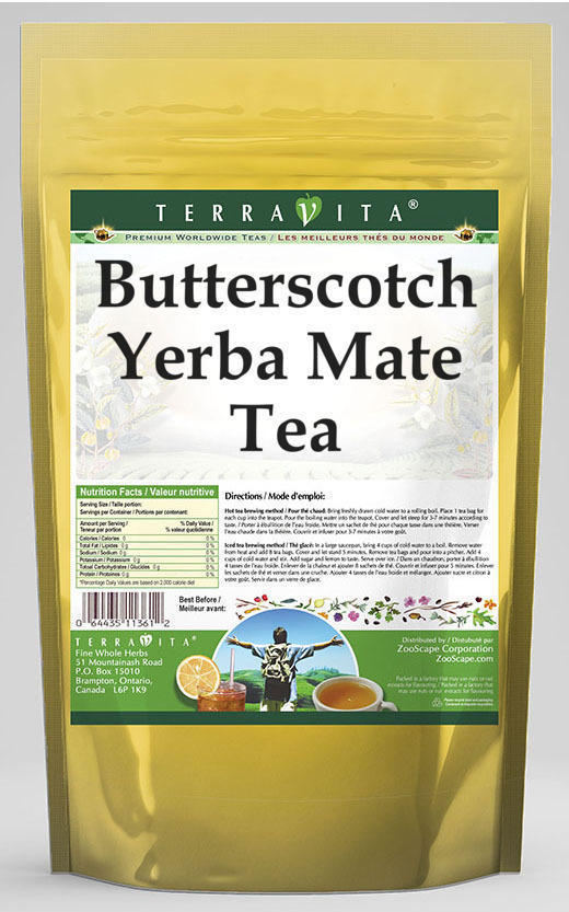 Butterscotch Yerba Mate Tea