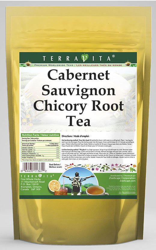 Cabernet Sauvignon Chicory Root Tea