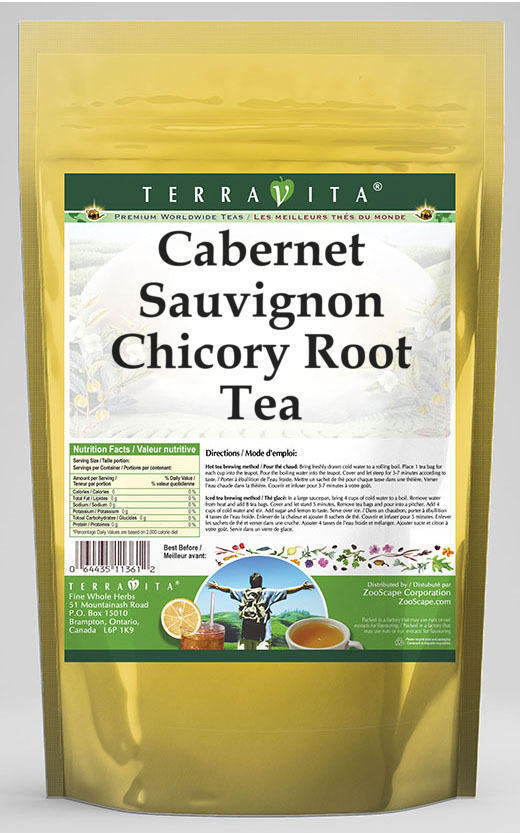 Cabernet Sauvignon Chicory Root Tea