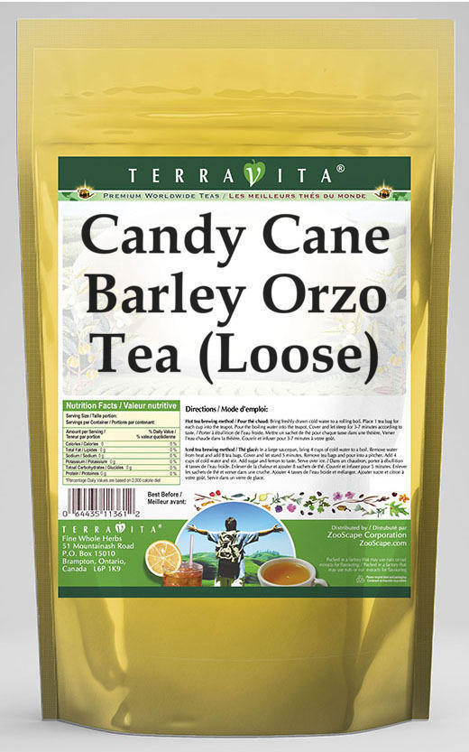 Candy Cane Barley Orzo Tea (Loose)