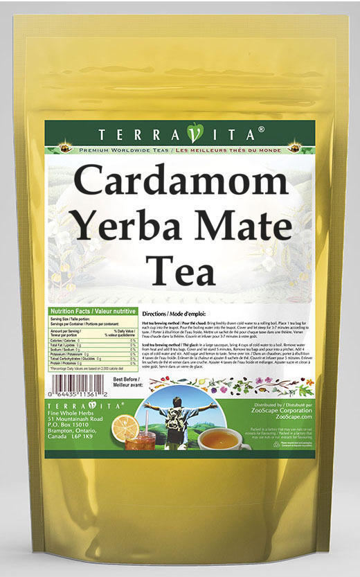 Cardamom Yerba Mate Tea