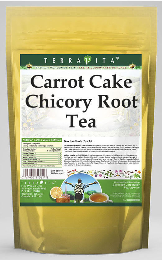 Carrot Cake Chicory Root Tea