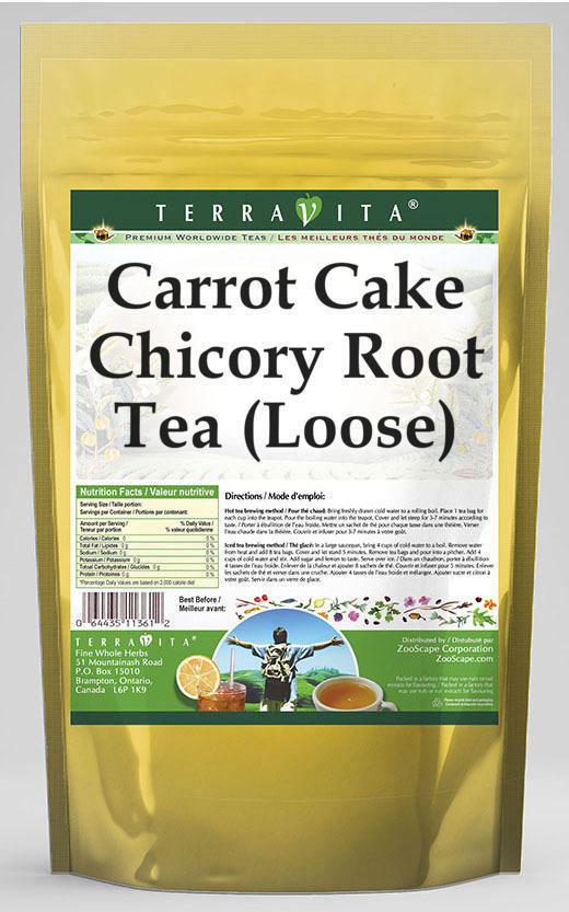 Carrot Cake Chicory Root Tea (Loose)