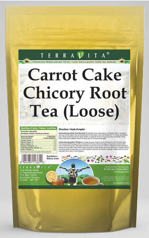 Carrot Cake Chicory Root Tea (Loose)