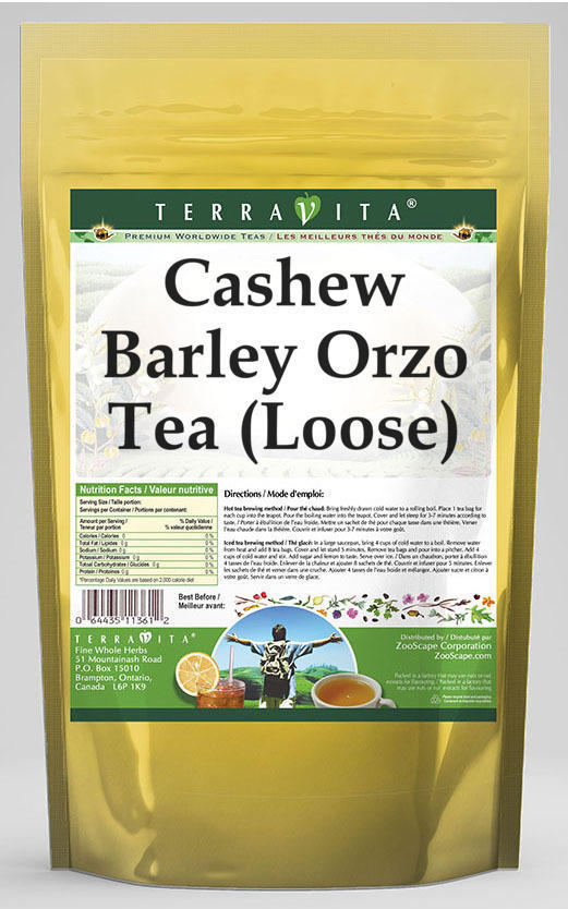 Cashew Barley Orzo Tea (Loose)