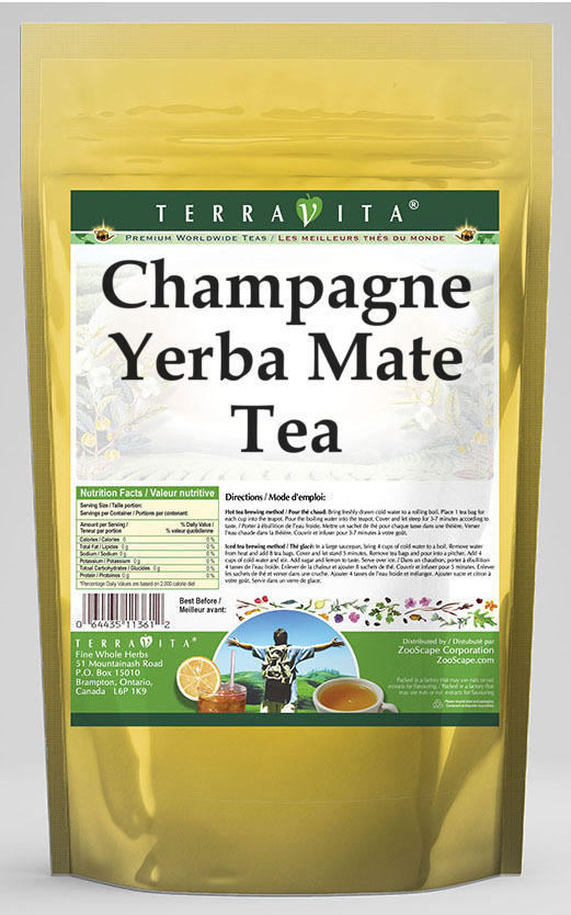 Champagne Yerba Mate Tea