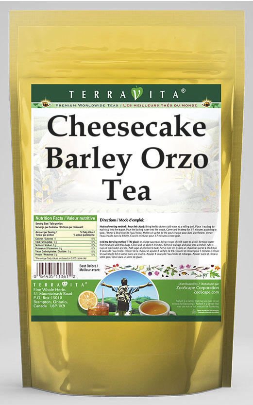 Cheesecake Barley Orzo Tea