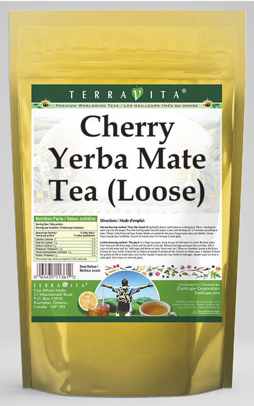 Cherry Yerba Mate Tea (Loose)