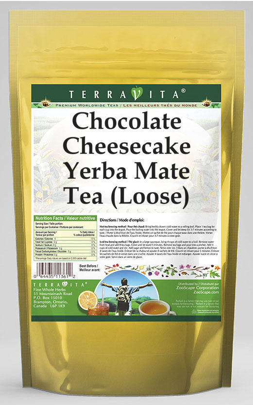 Chocolate Cheesecake Yerba Mate Tea (Loose)