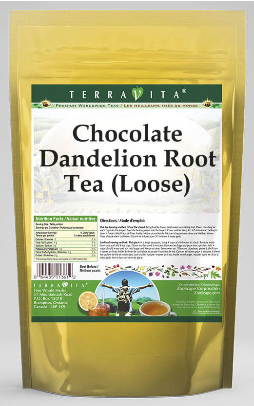 Chocolate Dandelion Root Tea (Loose)