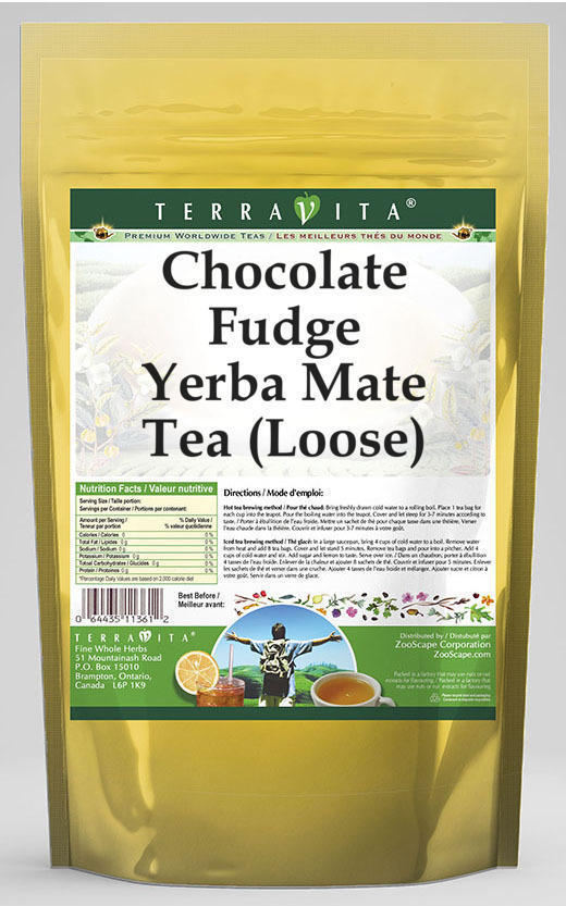 Chocolate Fudge Yerba Mate Tea (Loose)