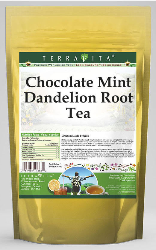 Chocolate Mint Dandelion Root Tea
