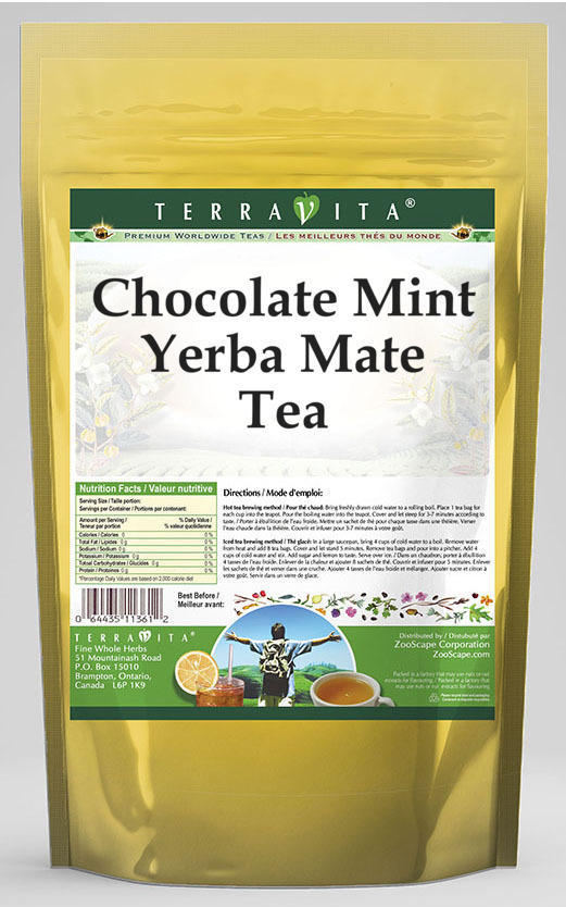 Chocolate Mint Yerba Mate Tea