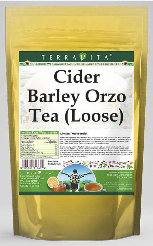 Cider Barley Orzo Tea (Loose)