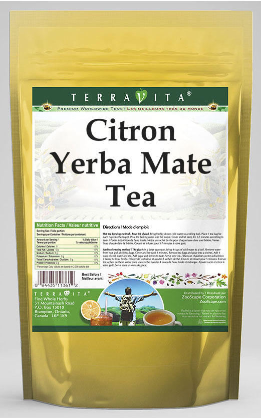 Citron Yerba Mate Tea