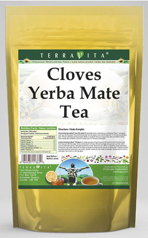 Cloves Yerba Mate Tea