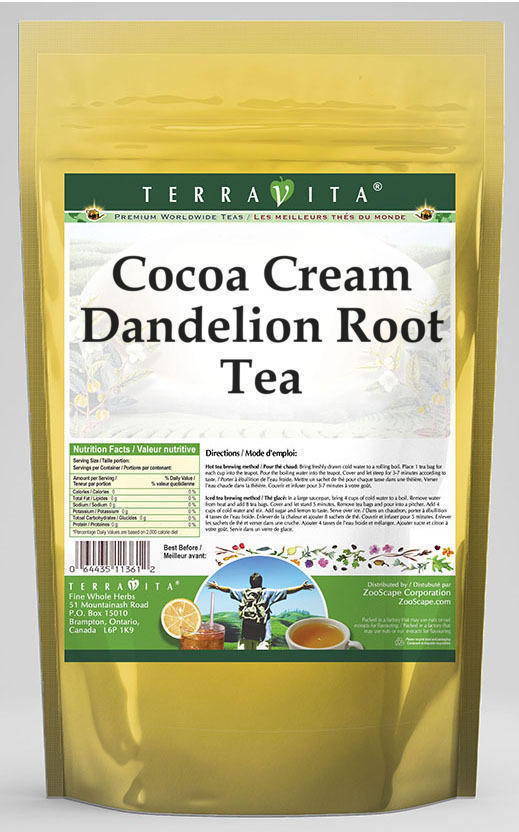 Cocoa Cream Dandelion Root Tea