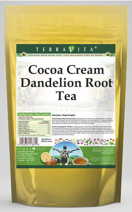 Cocoa Cream Dandelion Root Tea