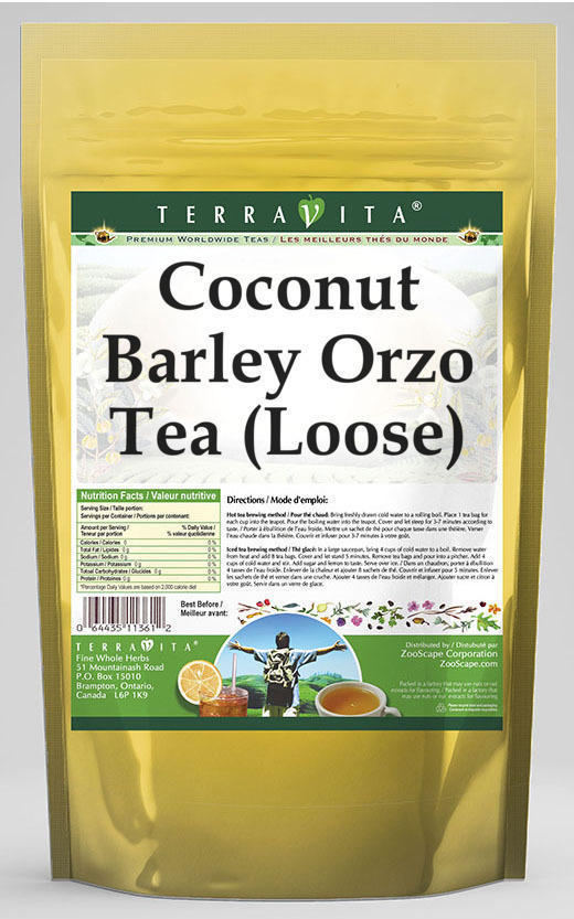 Coconut Barley Orzo Tea (Loose)