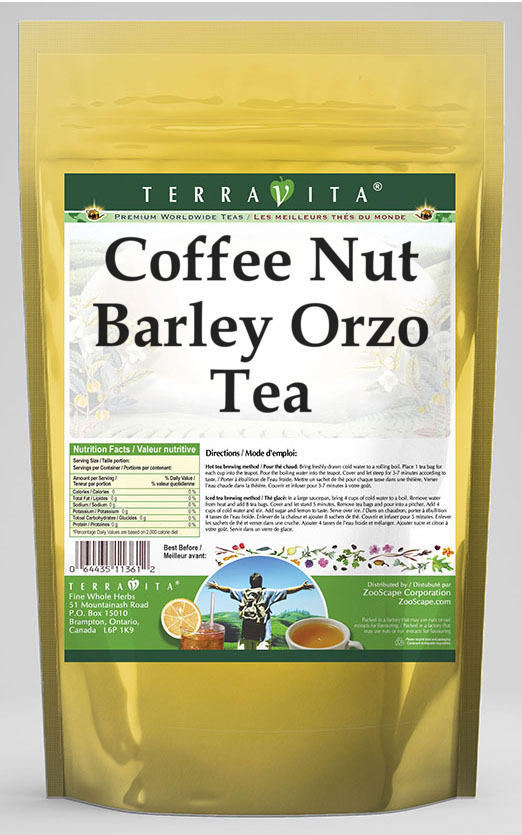 Coffee Nut Barley Orzo Tea