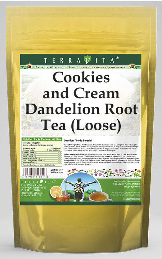 Cookies and Cream Dandelion Root Tea (Loose)