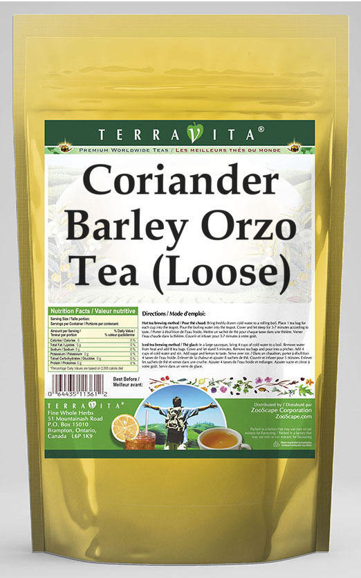 Coriander Barley Orzo Tea (Loose)