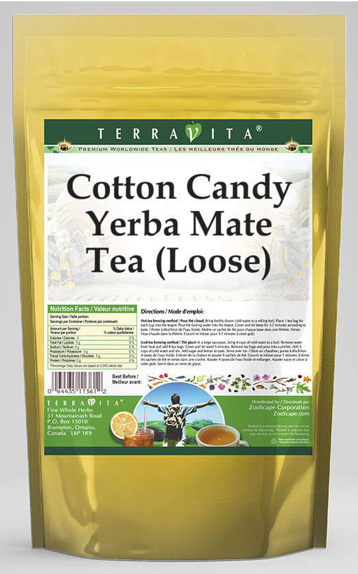 Cotton Candy Yerba Mate Tea (Loose)