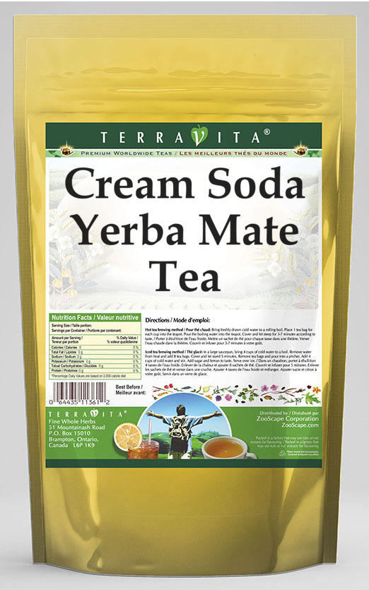 Cream Soda Yerba Mate Tea