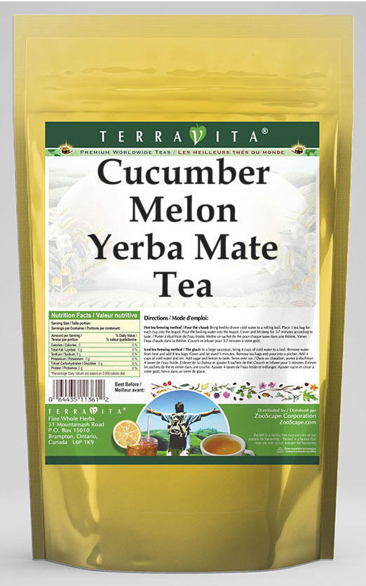 Cucumber Melon Yerba Mate Tea